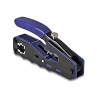 DeLOCK 90577, Pinza crimpatrice Nero/Blu
