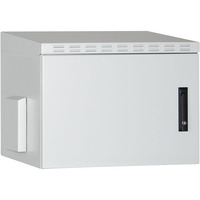 Digitus Alloggiamento a parete IP55 - per uso in ambienti esterni - 600x600 mm (L x P), IT armadio grigio chiaro, Da parete, 100 kg, Grigio
