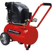 EINHELL TE-AC 270/24/10 compressore ad aria 1800 W 270 l/min rosso, 270 l/min, 10 bar, 1800 W, 26,9 kg