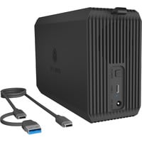 ICY BOX 61191, Custodia RAID Nero