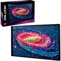 LEGO ART 31212 Via Lattea, Kit Modellismo per Adulti, Arte da Parete con Galassia da Costruire, Regalo Creativo per Lui o Lei, Giochi di costruzione Kit Modellismo per Adulti, Arte da Parete con Galassia da Costruire, Regalo Creativo per Lui o Lei, Set da costruzione, 18 anno/i, Plastica, 3091 pz, 3,86 kg
