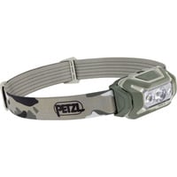Petzl Aria 2 RGB, Luce LED marrone chiaro/Verde