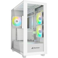 Sharkoon Rebel C60 RGB, Chassis Tower bianco