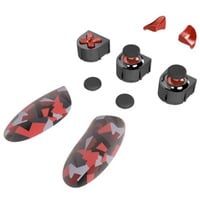 Thrustmaster Eswap X Red Color Pack Modulo per selettore, set rosso/camuffamento, Modulo per selettore, PlayStation Classic, Nero, Rosso, Thrustmaster, 224 g, 76 mm