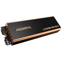 ADATA LEGEND 960 MAX 2 TB M.2 PCI Express 4.0 NVMe 3D NAND, Disco a stato solido grigio scuro/Oro, 2 TB, M.2, 7400 MB/s
