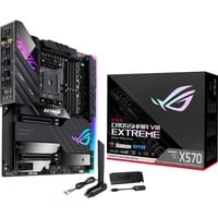 ASUS ROG Crosshair VIII Extreme AMD X570 Socket AM4 ATX esteso, Scheda madre AMD, Socket AM4, AMD Ryzen™ 3, AMD Ryzen™ 5, AMD Ryzen™ 7, 3rd Generation AMD Ryzen™ 9, AMD Ryzen 9 5th Gen, DDR4-SDRAM, 128 GB, DIMM