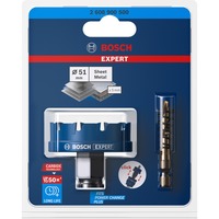 Bosch 2 608 900 500 sega per trapano 1 pz, Sega a tazza Singolo, Trapano, Acciaio inox, Acciaio, Nero, Blu, 5 mm, 5,1 cm