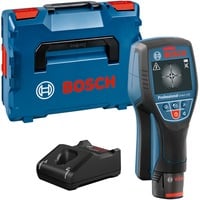 Bosch D-tect 120 multirilevtore digitale, Dispositivo di tracciamento blu/Nero, Live cable detector, Metal detector, Cercafili