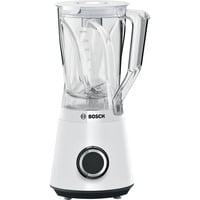 Bosch Serie 4 MMB6141W , Frullatore, VitaPower, 1200 W, Bianco, Mixer stand bianco, Frullatore, VitaPower, 1200 W, Bianco, Frullatore da tavolo, 1,5 L, Funzione PULSE, Tritaghiaccio, 1 m, 1200 W