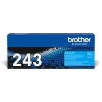 Brother TN-243C cartuccia toner 1 pz Originale Ciano 1000 pagine, Ciano, 1 pz