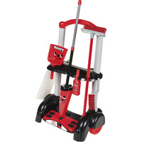 Casdon Carrello per la pulizia Henry, Elettrodomestico bambini rosso
