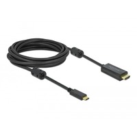 DeLOCK Cavo adattatore USB, connettore USB-C > connettore HDMI 4K Nero