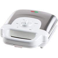 Domo Waffle Gustoso XL, Cialde bianco/in acciaio inox