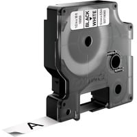Dymo D1 Etichette Permanenti in Poliestere | Rotolo da 12 mm x 5.5 m | stampa nera su bianco | etichette autoadesive per etichettatrice LabelManager, Nastro di scrittura Nero, Nero su bianco, Poliestere, Belgio, -40 - 150 °C, DYMO, LabelManager