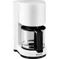 Krups AromaCafe 5 Automatica Macchina da caffè con filtro, Macchina fa filtro bianco, Macchina da caffè con filtro, Caffè macinato, 200 W, Nero, Bianco