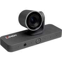 Lindy Telecamera PTZ 4K, Webcam Nero