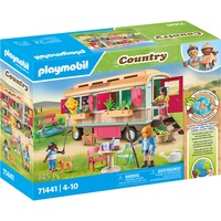 PLAYMOBIL Country Accogliente Caffè in Carrozza, Giochi di costruzione 