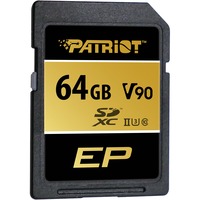 Patriot PEF64GEP92SDX, Scheda di memoria Nero