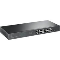 TP-Link TL-SG1218MP switch di rete Non gestito Gigabit Ethernet (10/100/1000) Supporto Power over Ethernet (PoE) 1U Nero, Interruttore Non gestito, Gigabit Ethernet (10/100/1000), Full duplex, Supporto Power over Ethernet (PoE), Montaggio rack, 1U