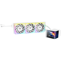 Thermaltake MAGCurve 360 Ultra AIO ARGB Snow Edition, Raffreddamento ad acqua bianco