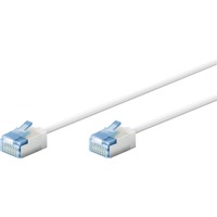 goobay Cavo patch ultraflessibile Cat.6a slim, U/UTP bianco