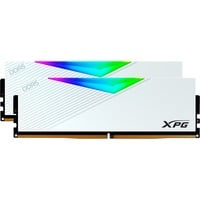 ADATA LANCER RGB memoria 32 GB 2 x 16 GB DDR5 288-pin DIMM bianco, 32 GB, 2 x 16 GB, DDR5, 6400 MHz, 288-pin DIMM