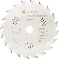 Bosch 2 608 642 385 non classificato, Lama per sega Legno, 16,5 cm, 2 cm, 1,3 mm, 1,8 mm, ATB (Angolo smussato superiore alternato)