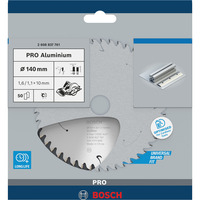 Bosch 2 608 837 761 lama circolare 14 cm 1 pz, Lama per sega Alluminio, 14 cm, 1 cm, 1,1 mm, 11000 Giri/min, 1,6 mm