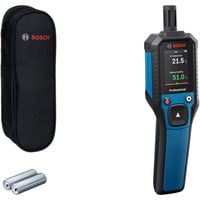 Bosch Igrometro GDH 1-17, Misuratore di umidità blu/Nero