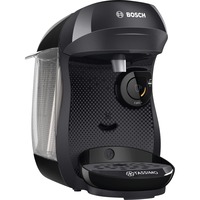 Bosch Tassimo Happy TAS1002N macchina per caffè Automatica Macchina per caffè a capsule, Macchina a capsula Nero, Macchina per caffè a capsule, Capsule caffè, 1400 W, Nero