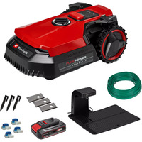 EINHELL Power X-Change Robot tagliaerba FREELEXO 500, 18Volt rosso/Nero