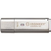 Kingston IronKey Locker+ 50 16 GB alluminio