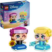 LEGO Disney Princess Le mini principesse Anna e Elsa, Giochi di costruzione 