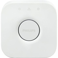 Philips Hue Bridge Controlli luce intelligente ad uso doemestico, Stazione base bianco, Philips Hue Bridge, Wireless, ZigBee, Bianco, IP20, 50 lampadina(e), 2400 - 2483,5 MHz