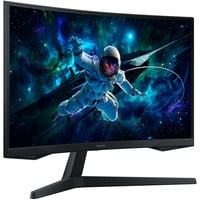 SAMSUNG S32CG554EU LED display 81,3 cm (32") 2560 x 1440 Pixel Wide Quad HD Nero, Monitor di gioco Nero, 81,3 cm (32"), 2560 x 1440 Pixel, Wide Quad HD, LED, 1 ms, Nero