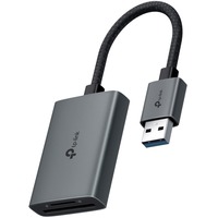 TP-Link UA430 lettore di schede USB 3.2 Gen 1 (3.1 Gen 1) Type-C Grigio grigio, MicroSD (TransFlash), SD, Grigio, CE, FCC, RoHS, BSMI, USB 3.2 Gen 1 (3.1 Gen 1) Type-C, 48,4 mm, 34,2 mm