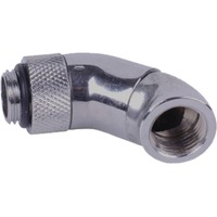 Alphacool 17059 raccordo e adattatore per tubo Connettore per tubo Ottone Nichel, Argento 1 pz, Connessione cromo, Connettore per tubo, 1/4", Maschio/Femmina, Ottone, Nichel, Argento