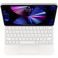 Apple MJQJ3LB/A tastiera per dispositivo mobile Bianco QWERTY Inglese US bianco, QWERTY, Inglese US, Trackpad, 1 mm, Apple, iPad Pro 12.9-inch (3rd, 4th or 5th generation) iPad Pro 11-inch (1st, 2nd or 3rd generation) iPad...