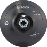 Bosch 2 608 601 077 accessorio per levigatrici 1 pz, Platorello per levigatrice Nero, 1 pezzo(i)