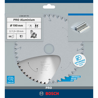 Bosch 2 608 837 770 lama circolare 19 cm 1 pz, Lama per sega Alluminio, 19 cm, 2 cm, 1,5 mm, 7900 Giri/min, 2 mm