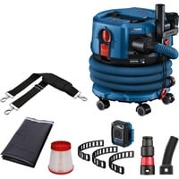 Bosch GAS 18V-12 MC, Aspira bagnato / asciutto blu