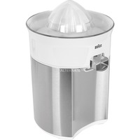 Braun CJ5050 WH spremiagrumi elettrico 60 W Metallico, Bianco bianco/in acciaio inox, Metallico, Bianco, White, 60 W, 162 mm, 170 mm, 258 mm