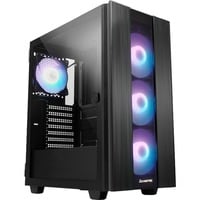 Chieftec HUNTER 2 Midi Tower Nero, Chassis Tower Nero, Midi Tower, PC, Nero, ATX, micro ATX, Micro-ITX, Metallo, Vetro temperato, Gaming
