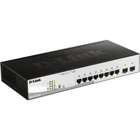 D-Link DGS-1210-10P/E, Interruttore grigio/Nero