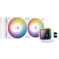 DeepCool LS520 240mm, Raffreddamento ad acqua bianco