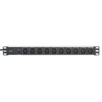Digitus DN-95404, Ciabatta Nero/alluminio