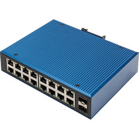 Digitus Rete Ethernet Gigabit 16 porte, Interruttore 