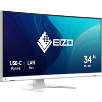 EIZO FlexScan EV3451X-WT, Monitor LED bianco