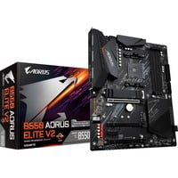 GIGABYTE B550 AORUS ELITE V2 Scheda madre - CPU AMD Ryzen 5000, VRM a 12+2 fasi, fino a 4733 MHz DDR4, 1xPCIe 4.0 + 1xPCIe 3.0 M.2, LAN 2.5GbE, USB 3.2 Gen 2 grigio scuro, VRM a 12+2 fasi, fino a 4733 MHz DDR4, 1xPCIe 4.0 + 1xPCIe 3.0 M.2, LAN 2.5GbE, USB 3.2 Gen 2, AMD, Socket AM4, AMD Ryzen 3000 Series, AMD Ryzen 4000 Series, AMD Ryzen 5000 Series, Socket AM4, DDR4-SDRAM, 128 GB