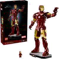 LEGO Marvel Super Heroes Iron Man Mark 3 Edizione da Collezione, Giochi di costruzione 
